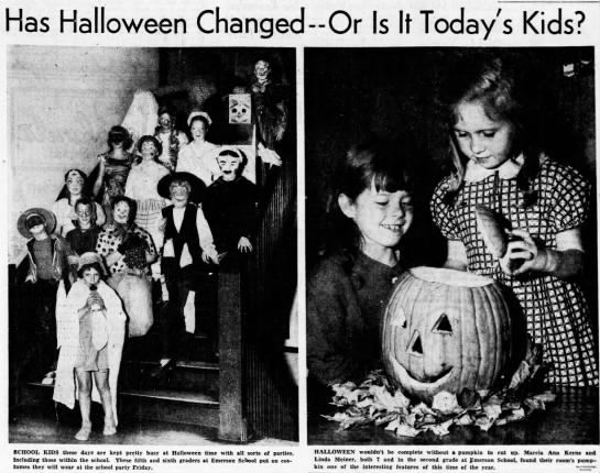Has Halloween Changed, or is it Today's Kids?